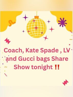 Bags Share Show Tonight ‼️🥳